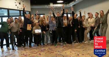 Groepsfoto Great Place to Work - Dag1