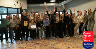 Groepsfoto Great Place to Work - Dag1